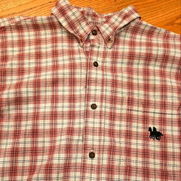 Bit and Bridle Longsleeve Button Down, Size XL - Picture 1 of 8